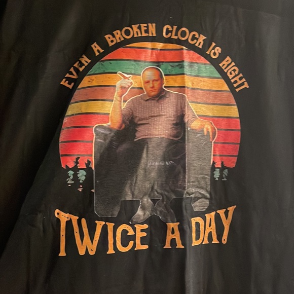 Tony Soprano Xxl black graphic t shirt new - Picture 3 of 3